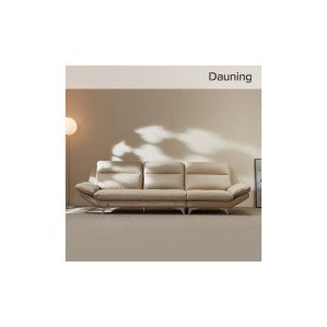 다우닝 디바인 4인 전체 천연가죽 소파+스툴 (색상:뉴베이지)