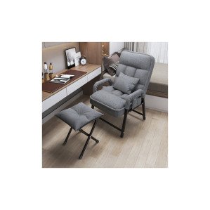 1인용 각도 조절 침대 소파 발받침대 이동식 간이 의자 발받침 휴대용 보조 사무실 싱글 베드